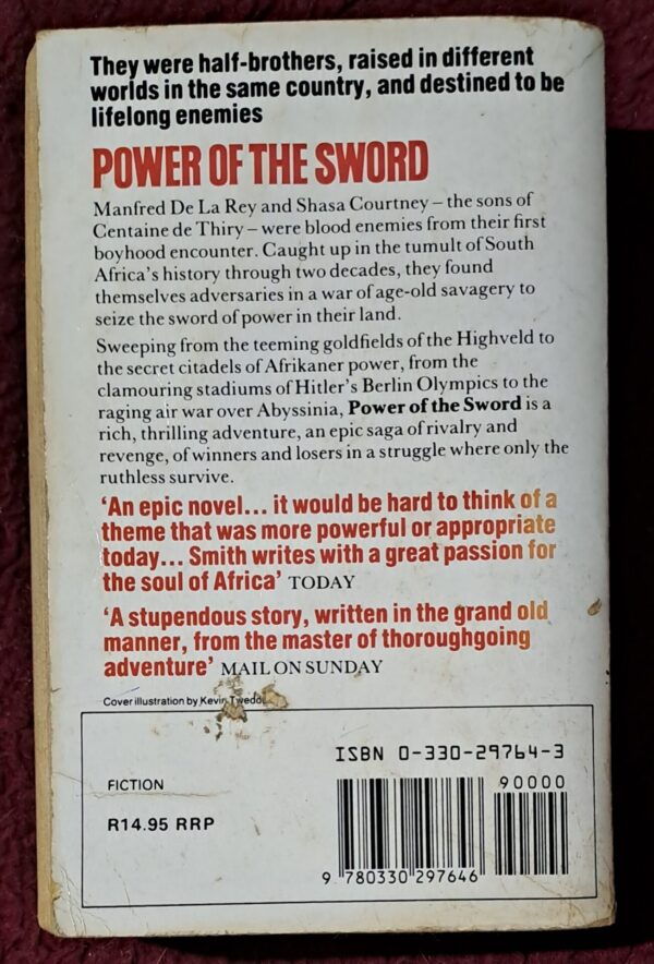 Power Of The Sword – Wilbur Smith secondhand book