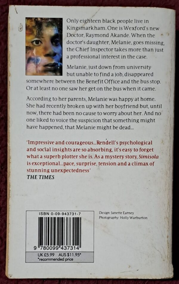 Simisola – Ruth Rendell secondhand book