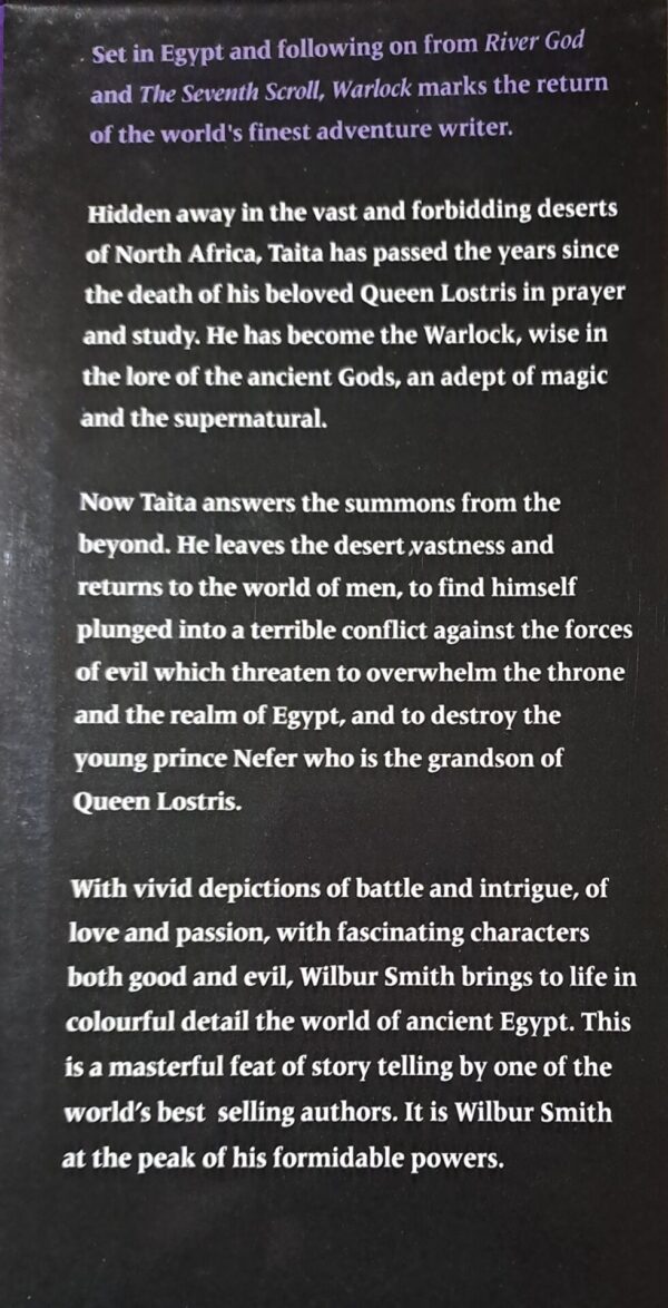 Warlock – Wilbur Smith secondhand book