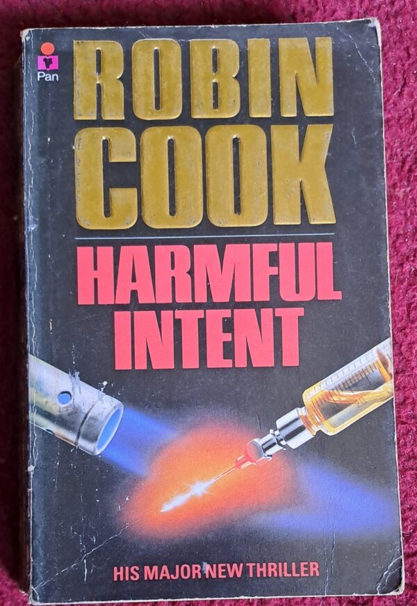 Harmful Intent – Robin Cook secondhand book