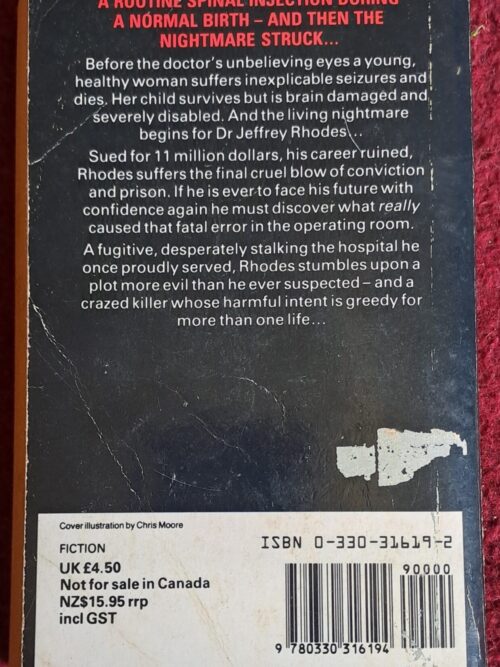 Harmful Intent – Robin Cook secondhand book