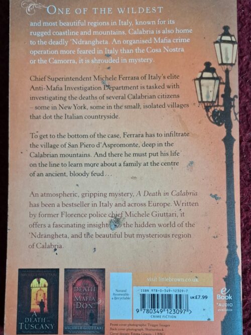 A Death In Calabria – Michele Giuttari secondhand book