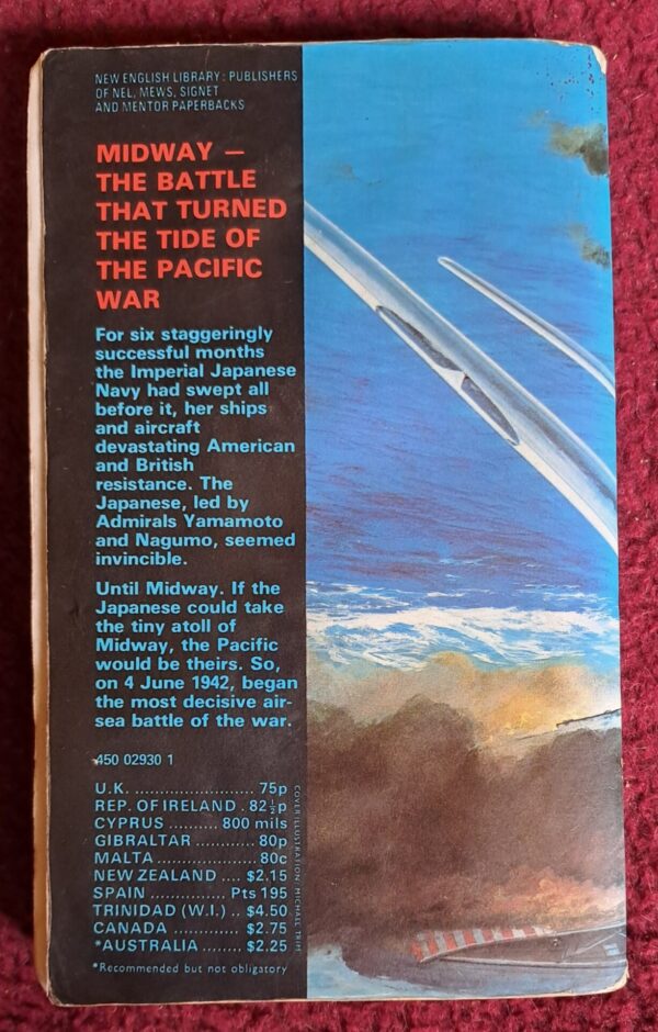 The Battle Of Midway – Peter C Smith secondhand book