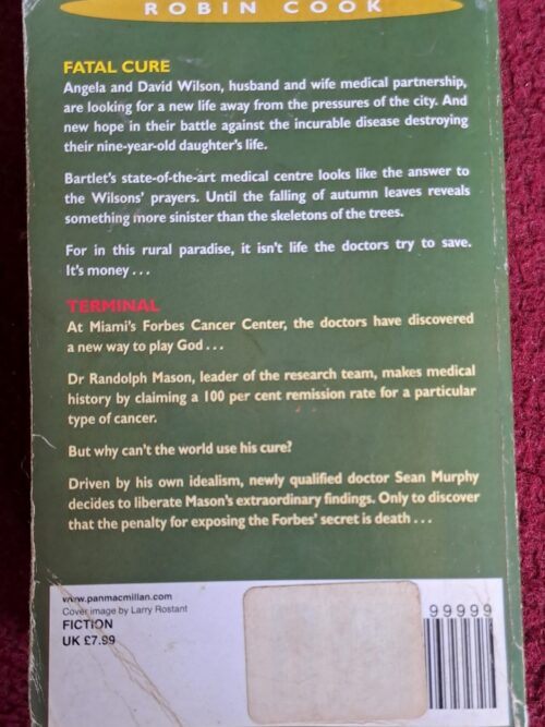 Fatal Cure & Terminal Omnibus – Robin Cook secondhand book