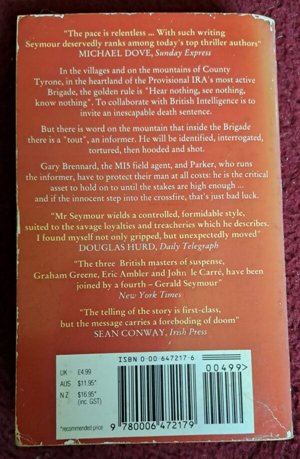 The Journeyman Tailor – Gerald Seymour secondhand book