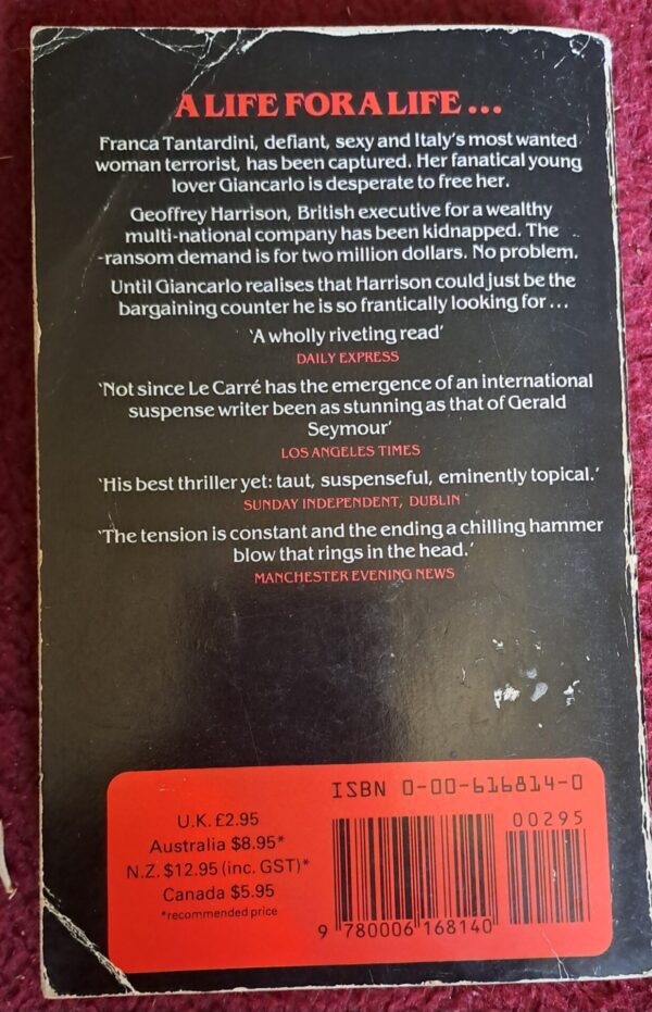 Red Fox – Gerald Seymour secondhand book