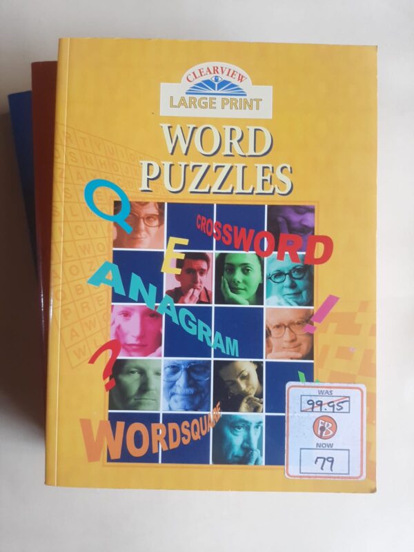 Clearview Crossword Puzzles | Word Puzzles | Crossword Dictionary (Bundle) secondhand book