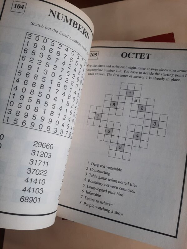 Clearview Crossword Puzzles | Word Puzzles | Crossword Dictionary (Bundle) secondhand book