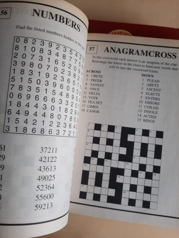Clearview Crossword Puzzles | Word Puzzles | Crossword Dictionary (Bundle) secondhand book