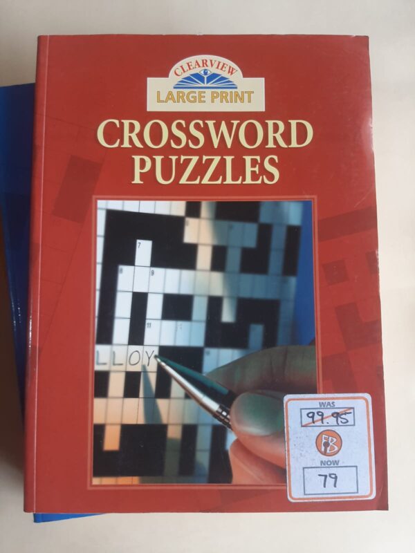 Clearview Crossword Puzzles | Word Puzzles | Crossword Dictionary (Bundle) secondhand book