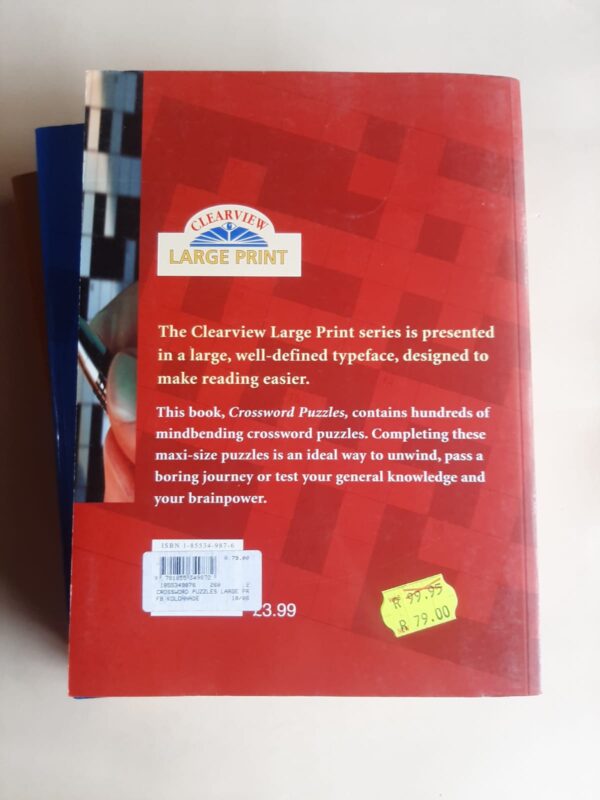 Clearview Crossword Puzzles | Word Puzzles | Crossword Dictionary (Bundle) secondhand book