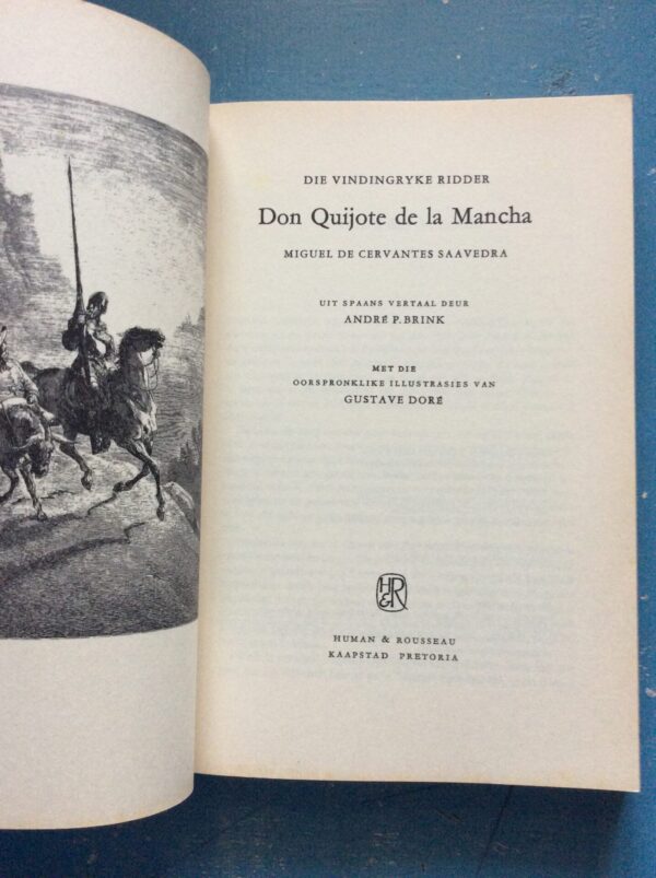 Don Quijote – Miguel De Cervantes, André P Brink secondhand book