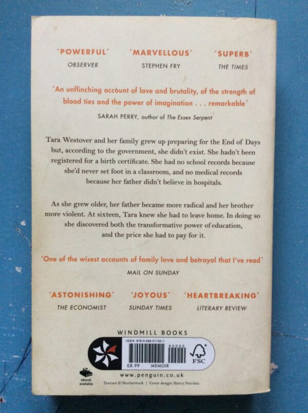 Educated – Tara Westover secondhand book