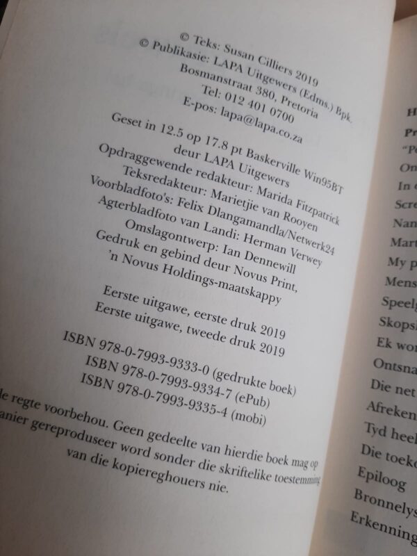 Huis Van Gruwels – Susan Cilliers secondhand book