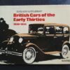 British Cars Of The Early Thirties 1930-1934 secondhand book