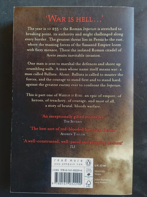 Warrior Of Rome: Fire In The East, Part I – Harry Sidebottom secondhand book