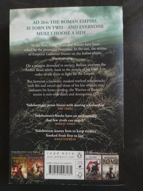 Warrior Of Rome: The Amber Road – Harry Sidebottom secondhand book