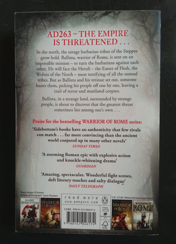 Warrior Of Rome: The Wolves Of The North – Harry Sidebottom secondhand book