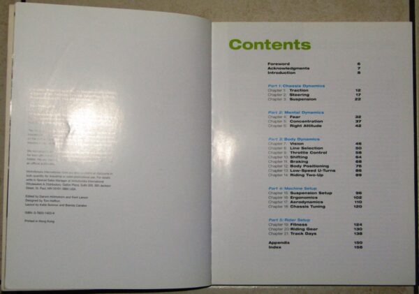 Total Control: High Performance Street Riding Techniques – Lee Parks secondhand book