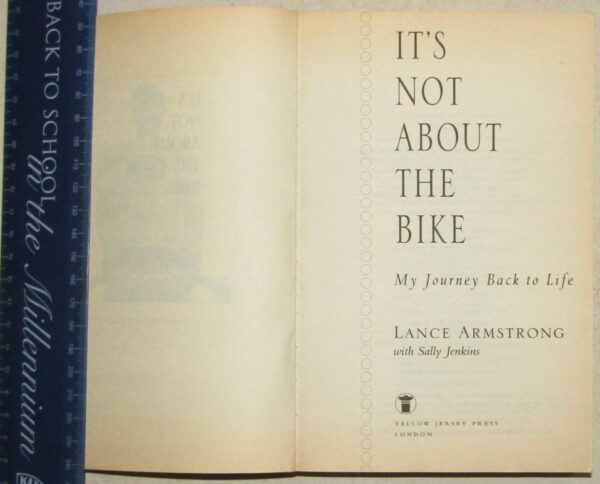 It’s Not About The Bike – Lance Armstrong secondhand book