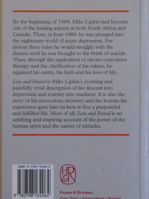 Lost And Found – Mike Lipkin secondhand book