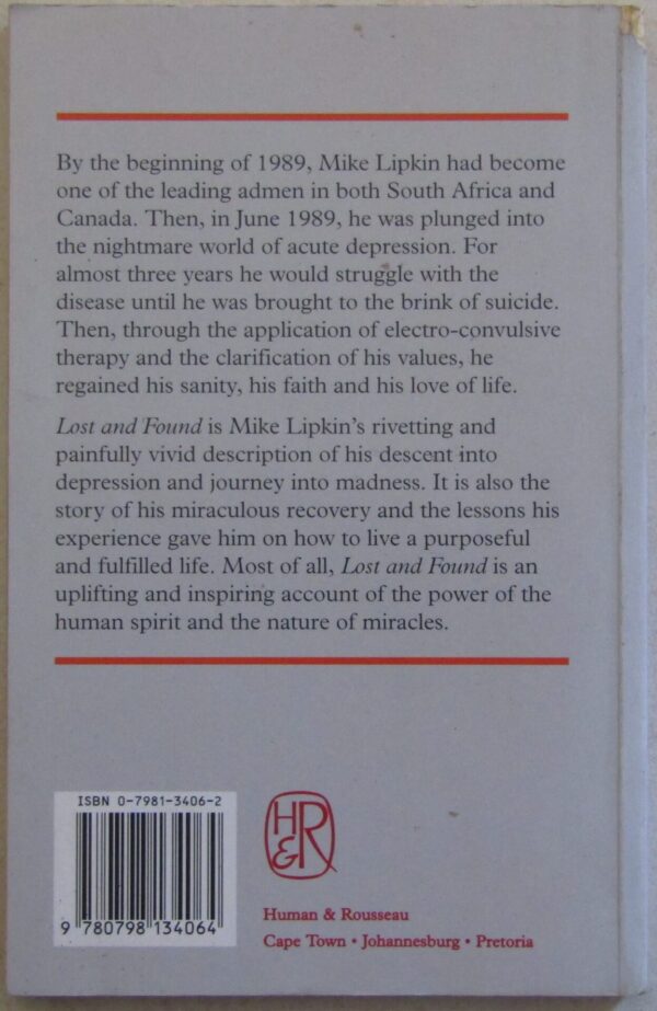 Lost And Found – Mike Lipkin secondhand book