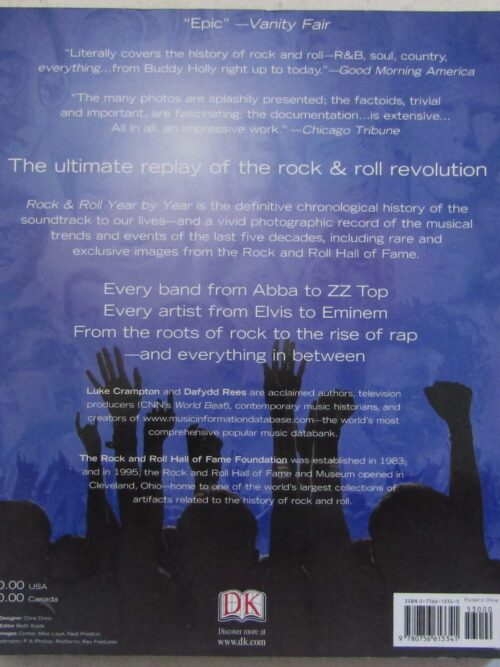 Rock & Roll: Year By Year – Luke Crampton Et Al secondhand book