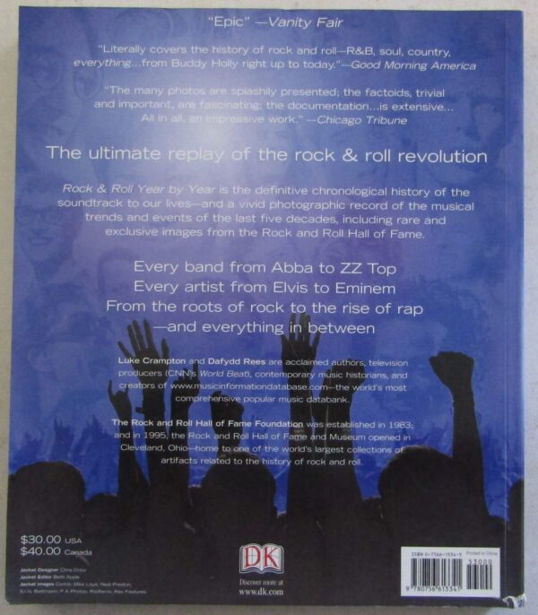 IMG_8246 Rock & Roll: Year By Year – Luke Crampton Et Al secondhand book