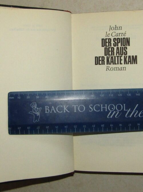 Der Spion Der Aus Der Kalte Kam – John Le Carre (German) secondhand book