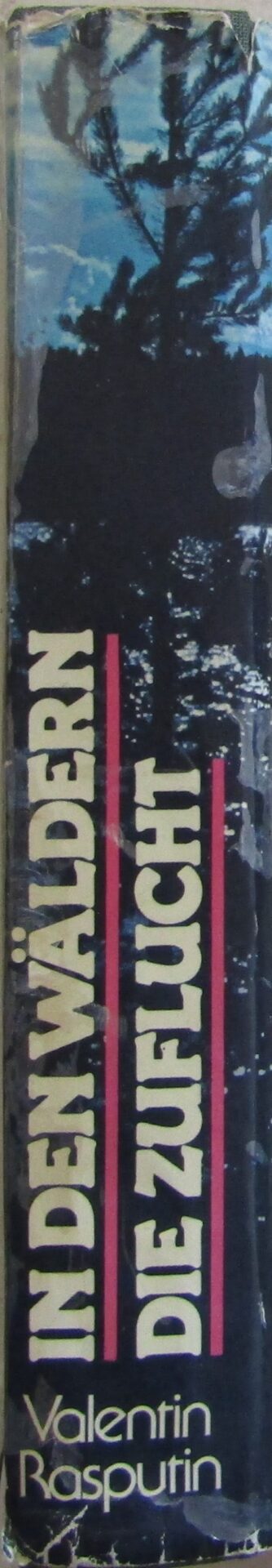 In Den Waldern Die Zuflucht – Valentin Rasputin (German) secondhand book