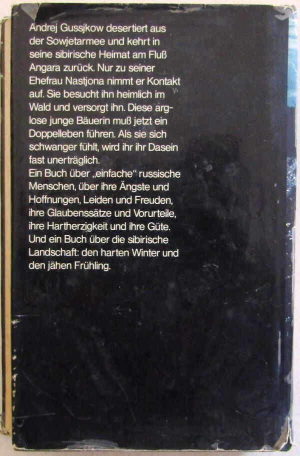 In Den Waldern Die Zuflucht – Valentin Rasputin (German) secondhand book