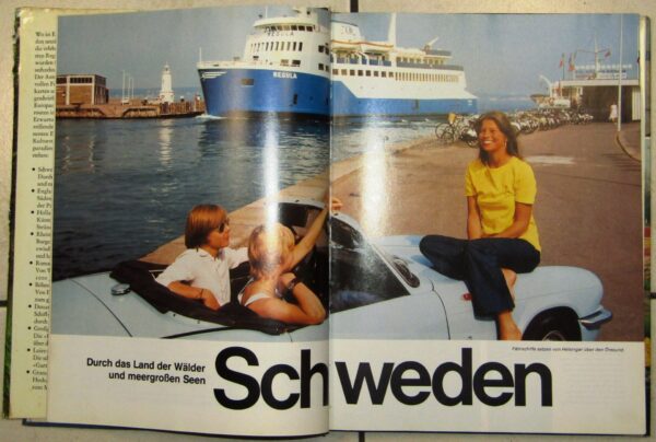 Die Schönsten Ferienstraßen Europas – Paul Gnuva (German) secondhand book