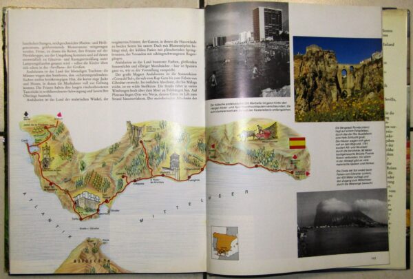 Die Schönsten Ferienstraßen Europas – Paul Gnuva (German) secondhand book