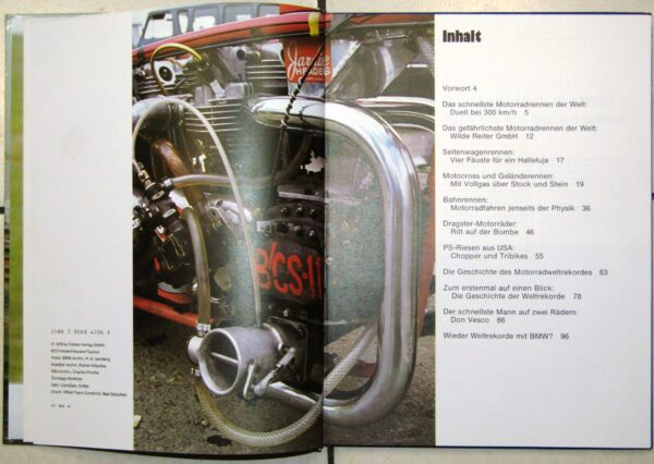 Die Schnellsten Motorräder Der Welt – Isenberg, Maxeiner (German) secondhand book