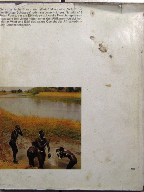 Das Antlitz Der Afrikanerin – Peter Fuchs (German) secondhand book