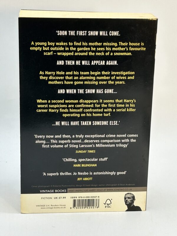 The Snowman – Jo Nesbo secondhand book