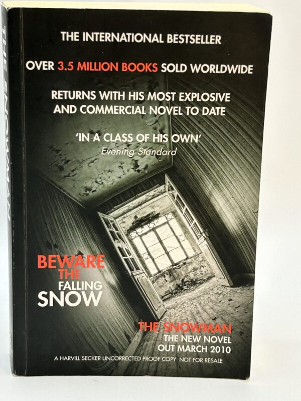 The Snowman – Jo Nesbo | Proof Copy secondhand book