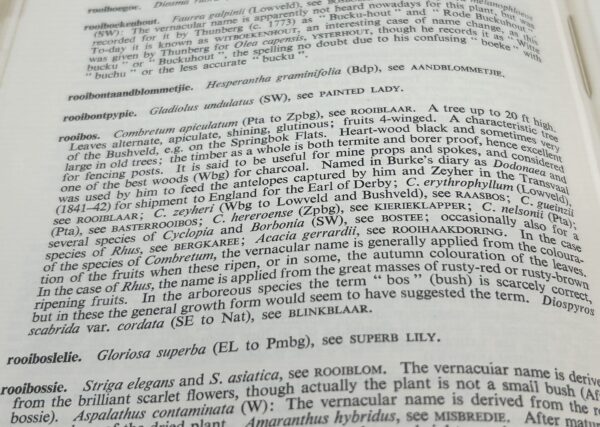 Common Names Of South African Plants – C.A. Smith secondhand book