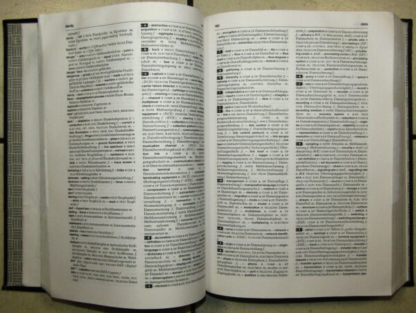 Routledge German Technical Dictionary: English-German secondhand book