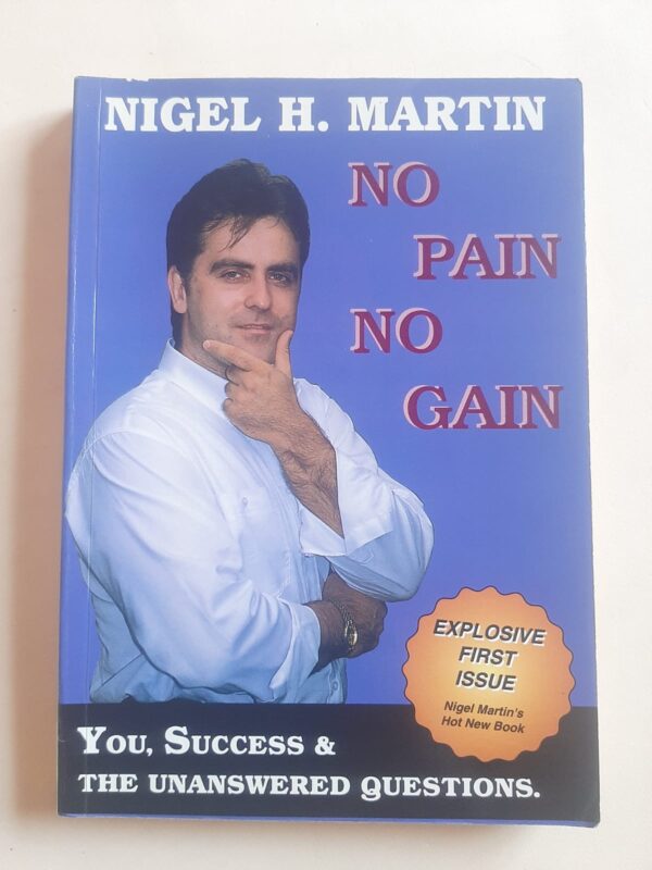 No Pain No Gain – Nigel H. Martin secondhand book