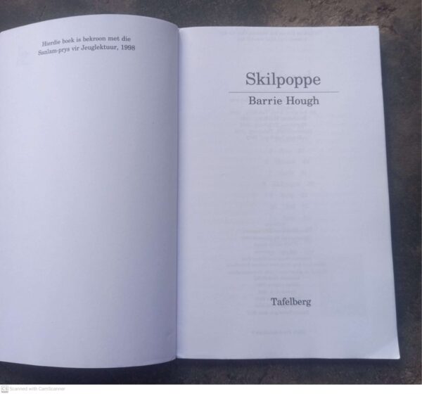 Skilpoppe — Barrie Hough secondhand book