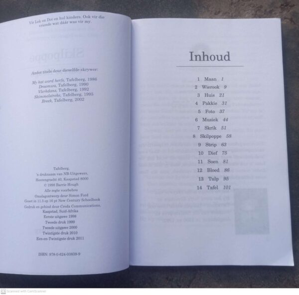 Skilpoppe — Barrie Hough secondhand book