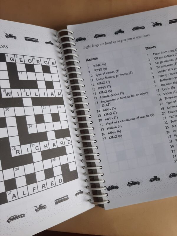 The History Lovers Crossword Book – Michael Curl secondhand book