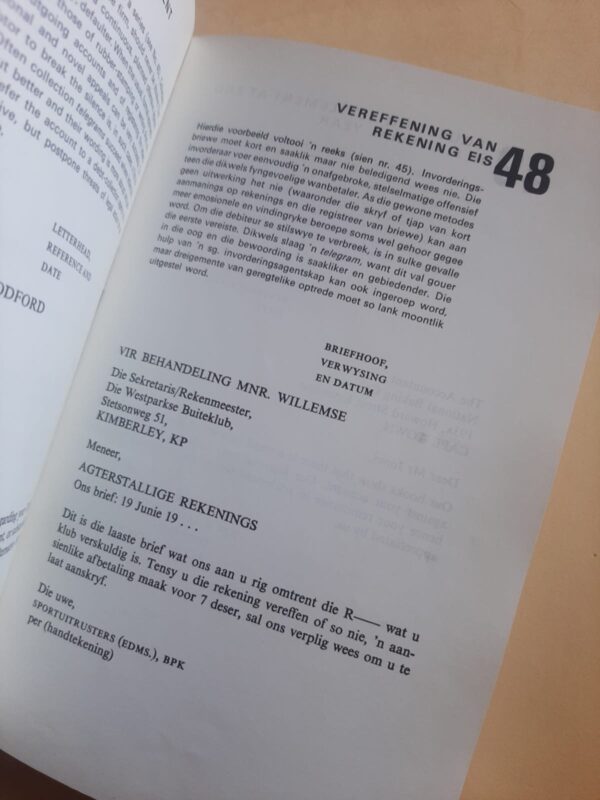 The New Bilingual Letter Writer | Die Nuwe Tweetalige Brieweboek – J Kromhout secondhand book