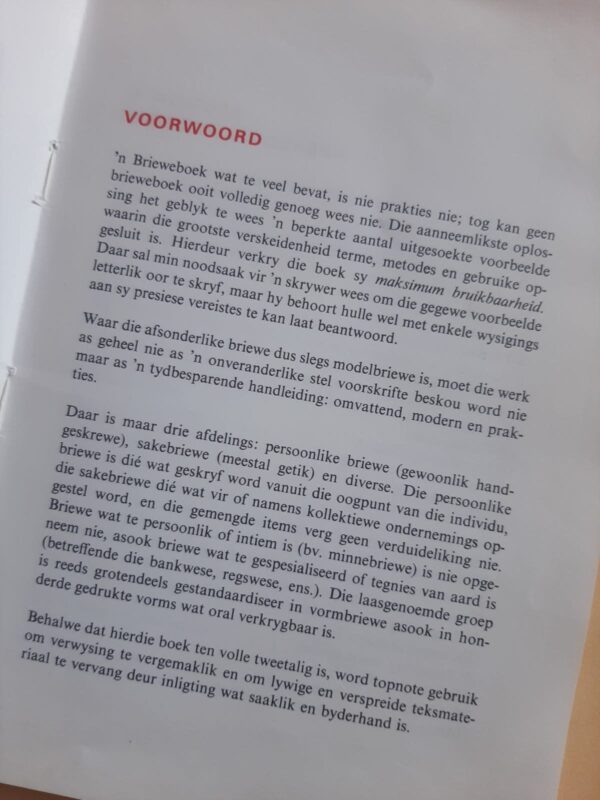 The New Bilingual Letter Writer | Die Nuwe Tweetalige Brieweboek – J Kromhout secondhand book