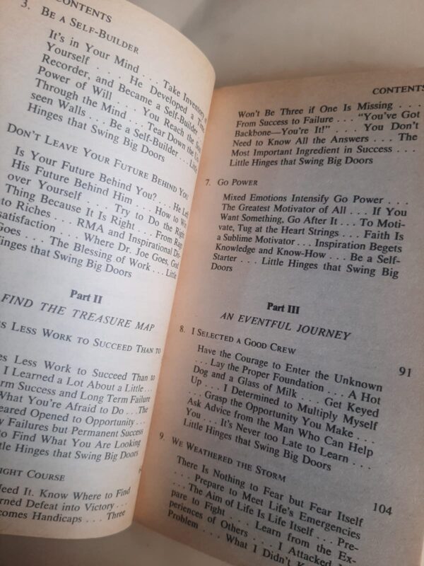 The Success System That Never Fails – W. Clement Stone secondhand book
