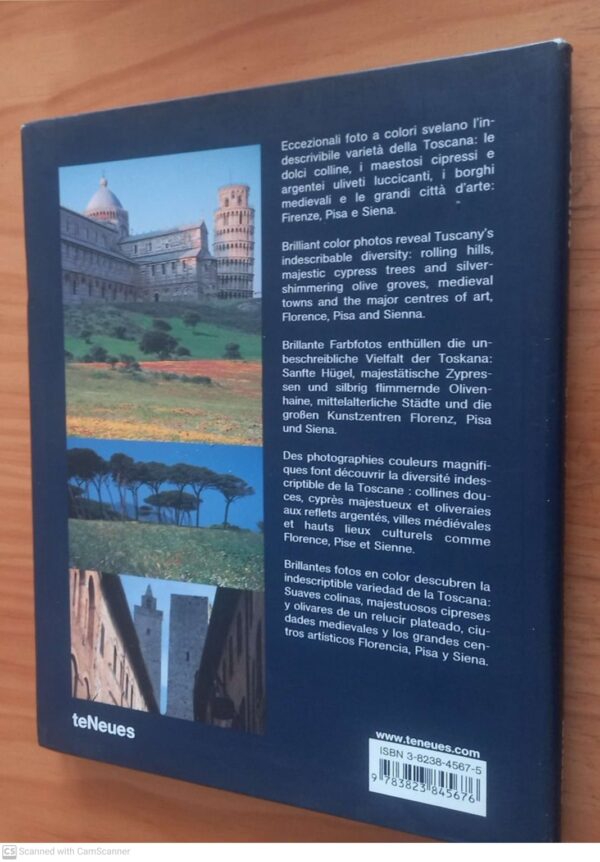 Toscana — Helga Schnehagen, Rainer Kiedrowski secondhand book