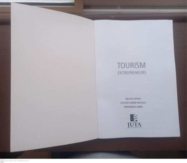 Tourism Entrepreneurs — Melodi Botha Et Al secondhand book