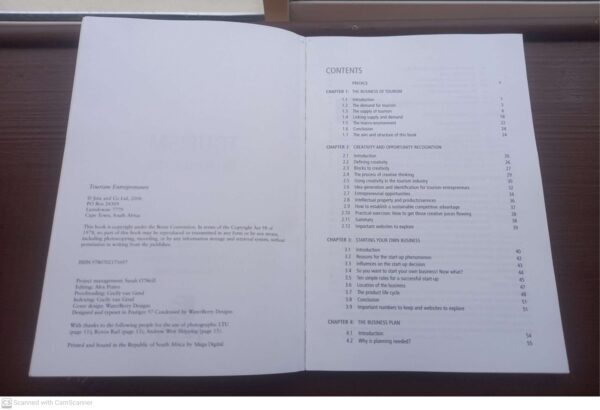 Tourism Entrepreneurs — Melodi Botha Et Al secondhand book