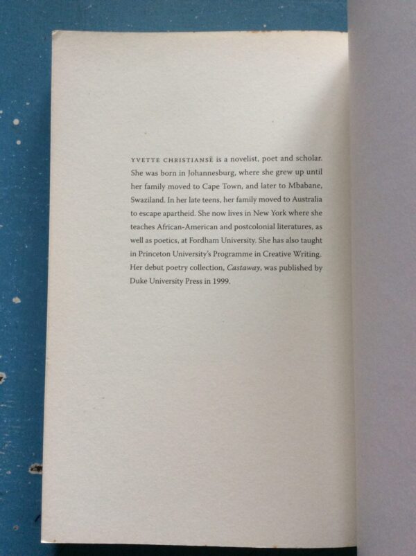 Unconfessed – Yvette Christiansë secondhand book